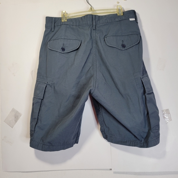Mens Levis Stauss & Co Blue Green Cargo short Size 29 - Picture 4 of 10